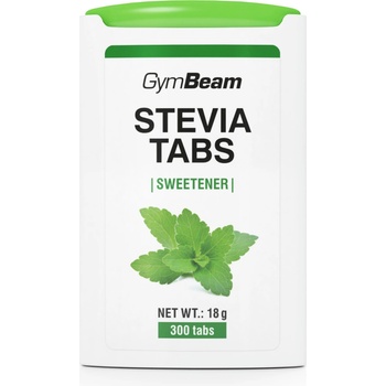 GymBeam Stevia tabs - sladidlo 300 tab