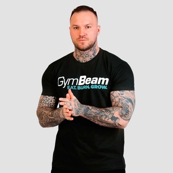 Gymbeam Tričko Grow Black