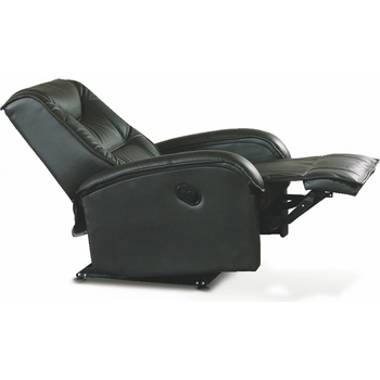 Halmar Jeff polohovací ekokůže černé