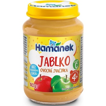 Hamánek ovocná svačinka Jablko 8 x 180 g