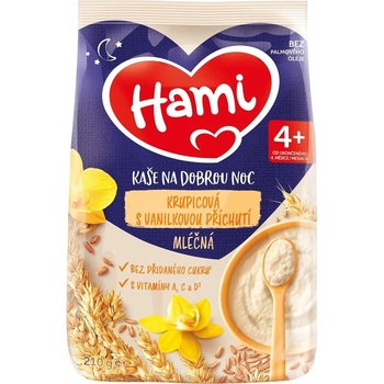 Hami Mléčná kaše krupicová vanilka 210 g