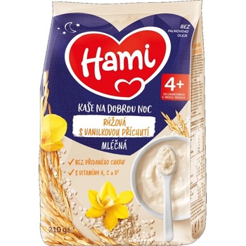 Hami Mléčná kaše rýžová vanilka 210 g