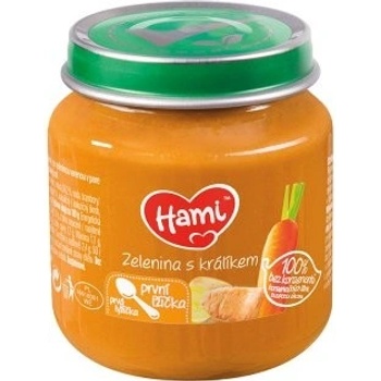 Hami Zelenina s králíkem 125 g