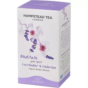 Hampstead Tea London BIO bylinný čaj s levandulí 20 ks