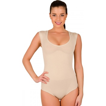 Hanna Style 06 711 dámské bezešvé stahující body krátké 117 tělová