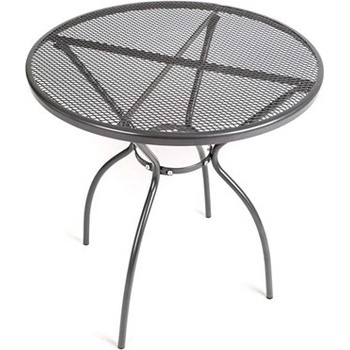 HAPPY GREEN Stůl zahradní ocelový ROUND dia 70 x 72 cm
