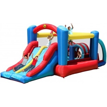 Happy Hop Fun park s překážkami a skluzavkou