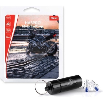 Haspro Moto špunty do uší na motocykl 1 pár 2 ks
