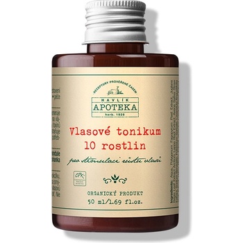 Havlíkova přírodní Apoteka No Poo ! Bio mycí vlasové tonikum 50 ml