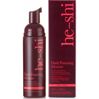 He-Shi samoopalovací pěna Dark Foaming Mousse (Step 2) 150 ml