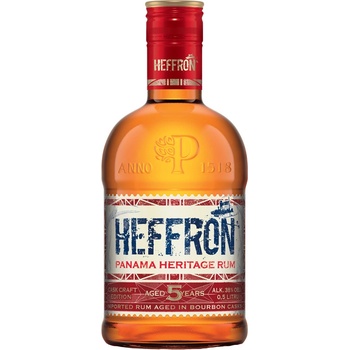 Heffron Panama Heritage Rum 5y 38% 0,7 l (holá láhev)
