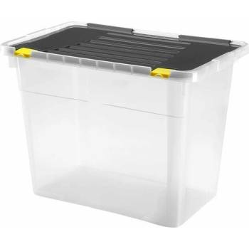 Heidrun BOX ÚLOŽNÝ S VÍKEM 100L, PLAST, 78X38,5X47,5 CM