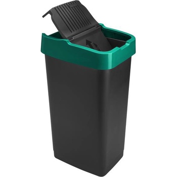 Heidrun Plastový odpadkový koš 60 l zelený