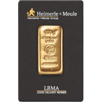 Heimerle + Meule zlatý slitek litý 100 g