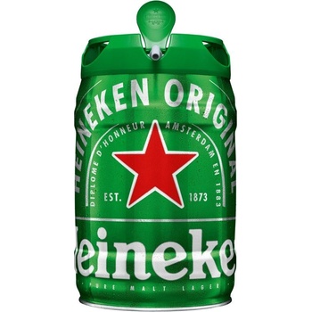 Heineken Světlý ležák Soudek 5% 5 l (sklo)