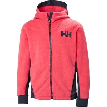 Helly Hansen fleecová bunda Jr Chill FZ Hoodie goji berry