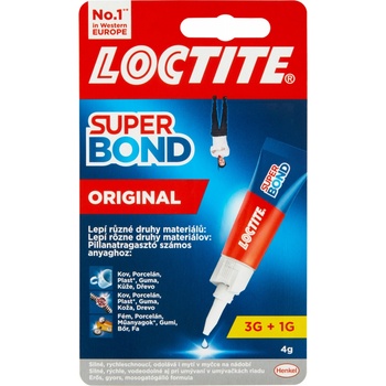 HENKEL Lepidlo Loctite Super Bond Original 4 g