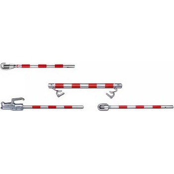 Hepos 60040126 Tažná tyč TRIO - 3,5 tun (oko, hák, závěs)