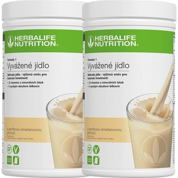 Herbalife 2 x koktejl Formule 1 2 x 780 g
