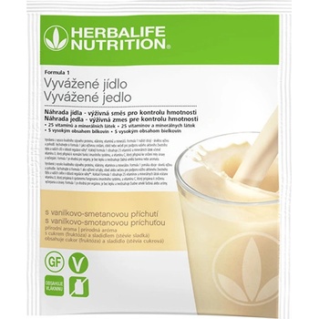 Herbalife Formula 1 Sáčky Vanilkovo-smetanová 1x 26 g