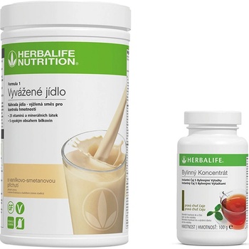 Herbalife sada Formula 1 780 g a Bylinný koncentrát 102 g tradiční příchuť