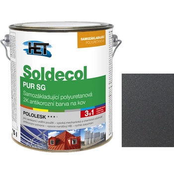 HET Soldecol PUR Kovářská Barva 2,1L SKB/HK 1999 antracit
