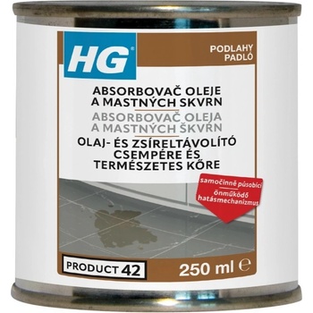 HG absorbátor oleje a mastných skvrn 250 ml