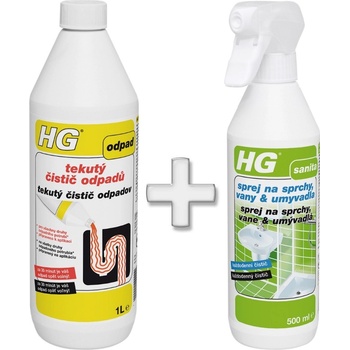 HG tekutý čistič odpadů 1 l
