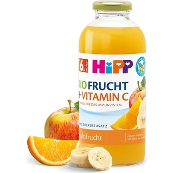 HIPP Bio multi ovocná šťáva s vitamínem C 500 ml