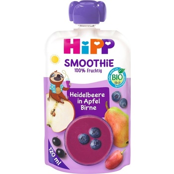 Hipp BIO Smoothie jablko hruška borůvky 100 g