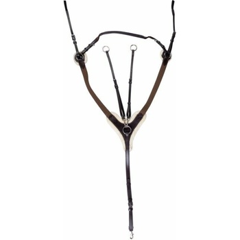 HKM Poprsník Cambridge se syntetickým beránkem Černá