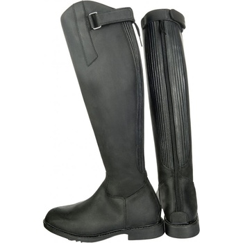 HKM Termoboty Country Arctic kožené černé