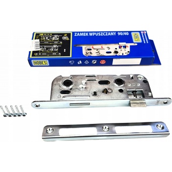 Hobes WC 60/90 mm P/L bílý zinek