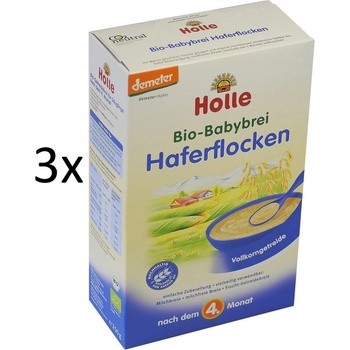 Holle Bio z ovesných vloček 3 x 250 g