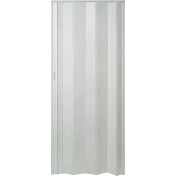 Hopa Plastové shrnovací dveře Matrix plné bříza 87 x 200 cm