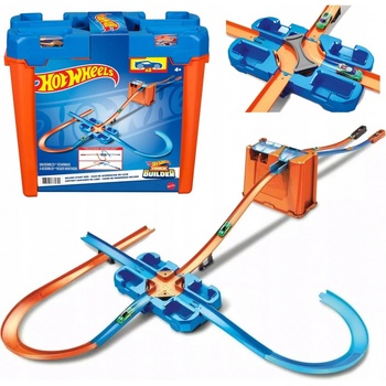 Hot Wheels GGP93 Track Builder box plný triků