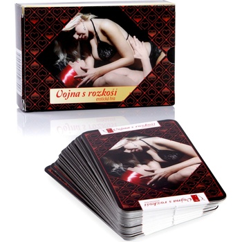 Hrací karty Vojna s rozkoší