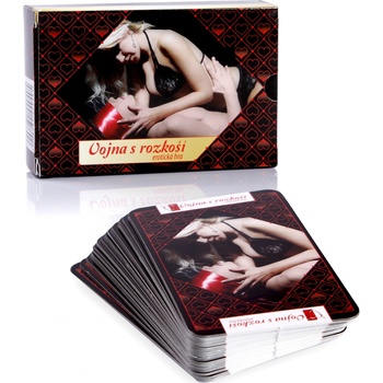 Hrací karty Vojna s rozkoší