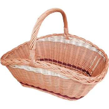 Hradil Proutěný koš na dřevo ke krbu 64 x 42 cm