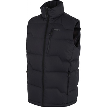 Husky péřová vesta na zip deep black