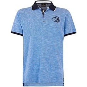 HV Polo Pánské polotriko Mathieu modrý melír