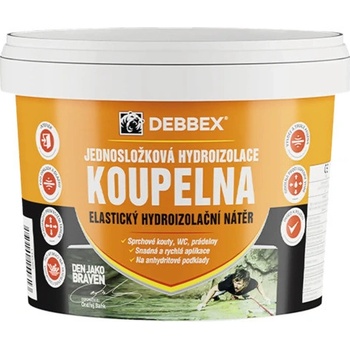 Hydroizolace koupelnová DEN BRAVEN jednosložková 13 kg
