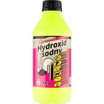 Hydroxid sodný čistič odpadů 2 x 1 kg