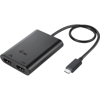 i-tec USB-C Dual 4K/60Hz (single 8K/30Hz) HDMI Video Adapter C31DUAL4K60HDMI