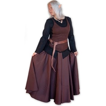 imago Středověká sukně hnědá