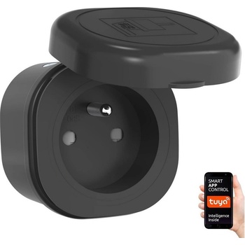 IMMAX NEO LITE Smart venkovní zásuvka s kolíkem typ E IP44 WiFi TUYA 07774L