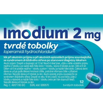 IMODIUM POR 2MG CPS DUR 12