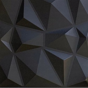 Impol Trade 3D 0004 50 x 50 cm DIAMANT černá 1ks