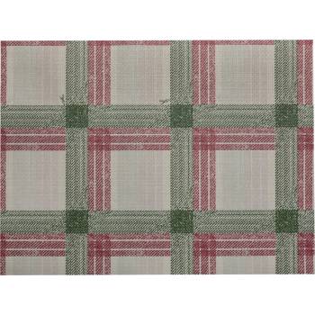 Infibra Jednorázové papírové prostírání Kostka bordó/zelená 30x40cm 250ks
