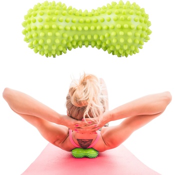 InSPORTline Peany masážní váleček na chodidla zelený